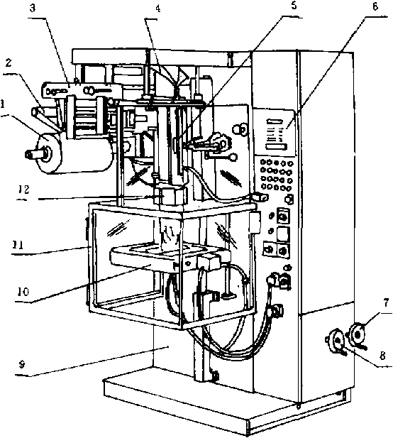 包裝機(jī)外形圖