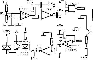 手動(dòng)溫控電路原理圖