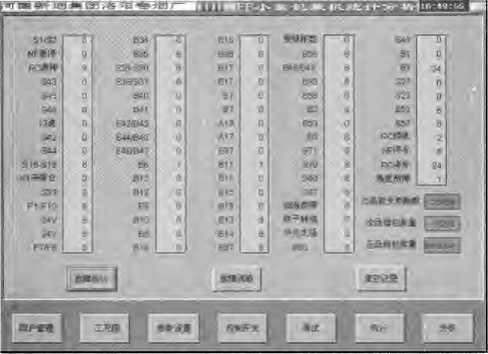 小盒子全自動包裝機數(shù)據(jù)分析顯示圖