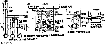 連動(dòng)真空包裝機(jī)電氣原理圖