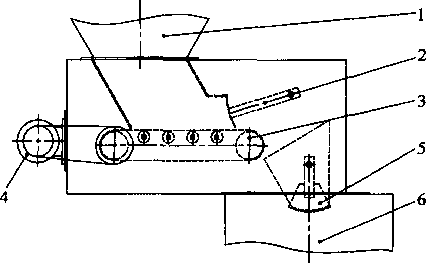 皮帶喂料器結(jié)構(gòu)圖