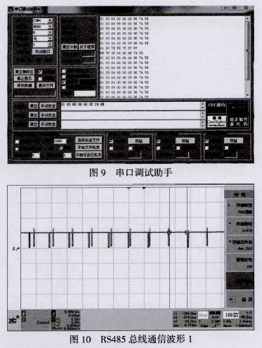 總線上的通信波形圖