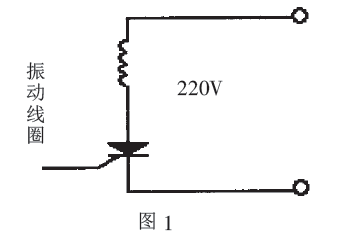 包裝機(jī)振動給料主電路應(yīng)用圖