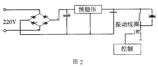 包裝機(jī)振動給料電路圖