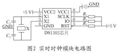 實時時鐘模塊電路圖