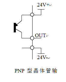 配料儀表PNP晶體管輸出形式圖